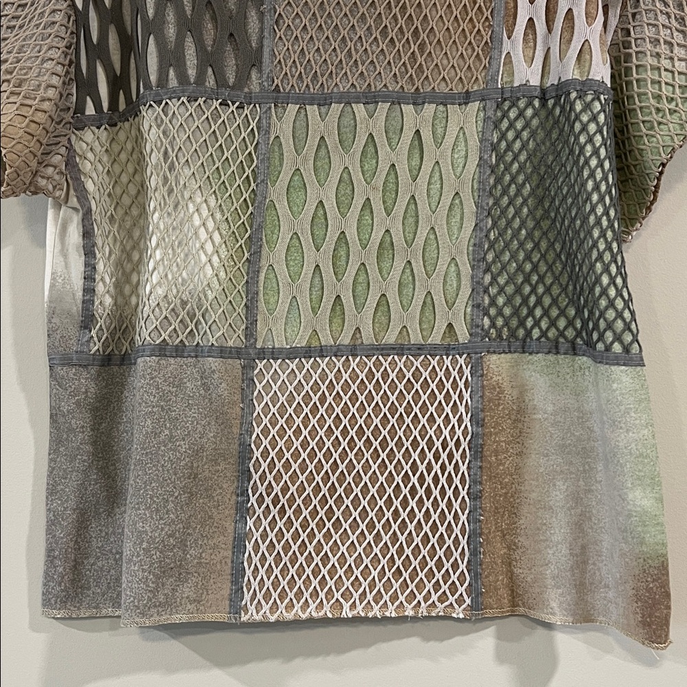 Vintage Y2K/90s - Mariea Kim, M, patchwork tshirt - Picture 6 of 6